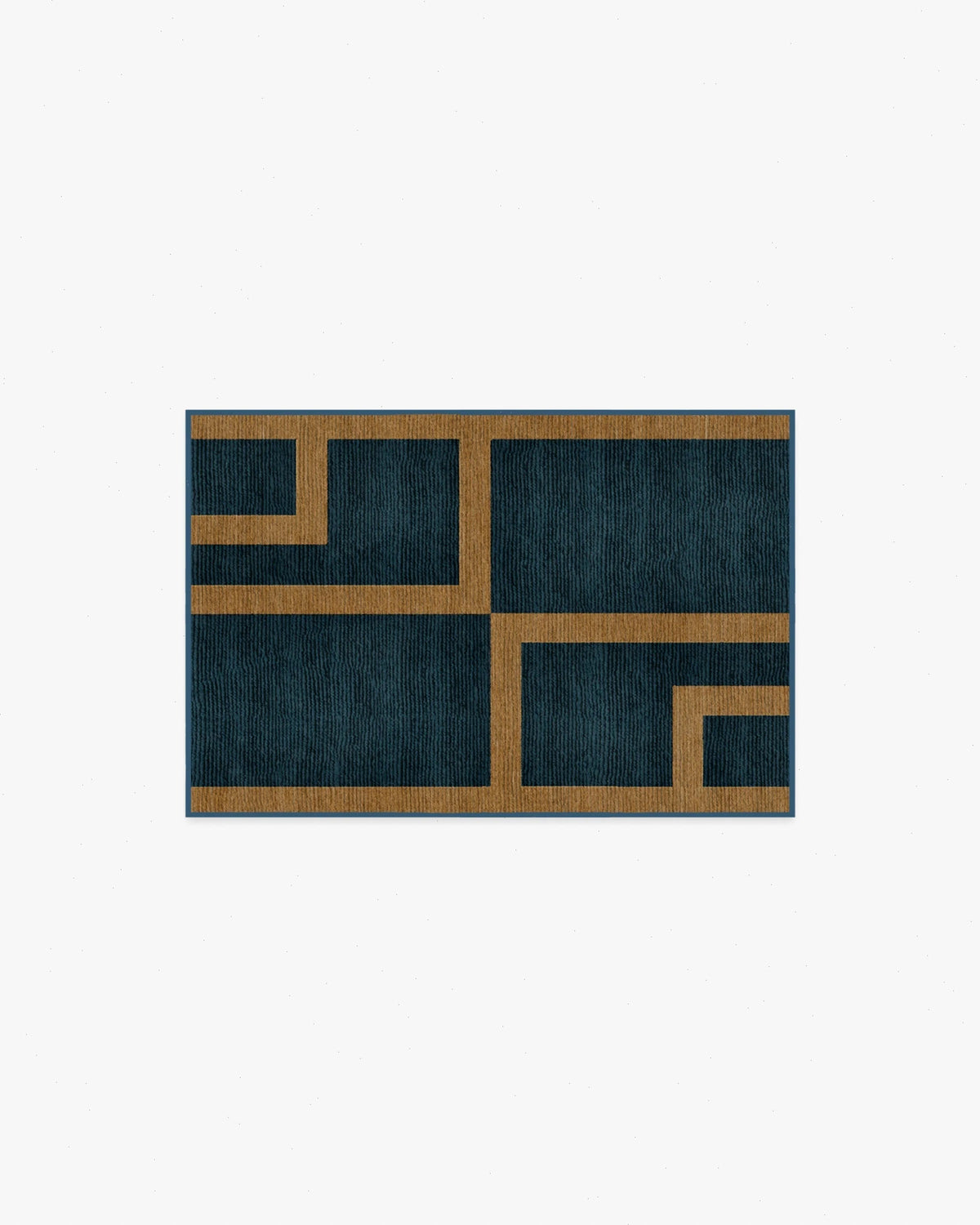 Aldo Indigo & Ochre Rug by The Local Project