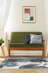 Arcadia Steel Blue Outdoor Rug