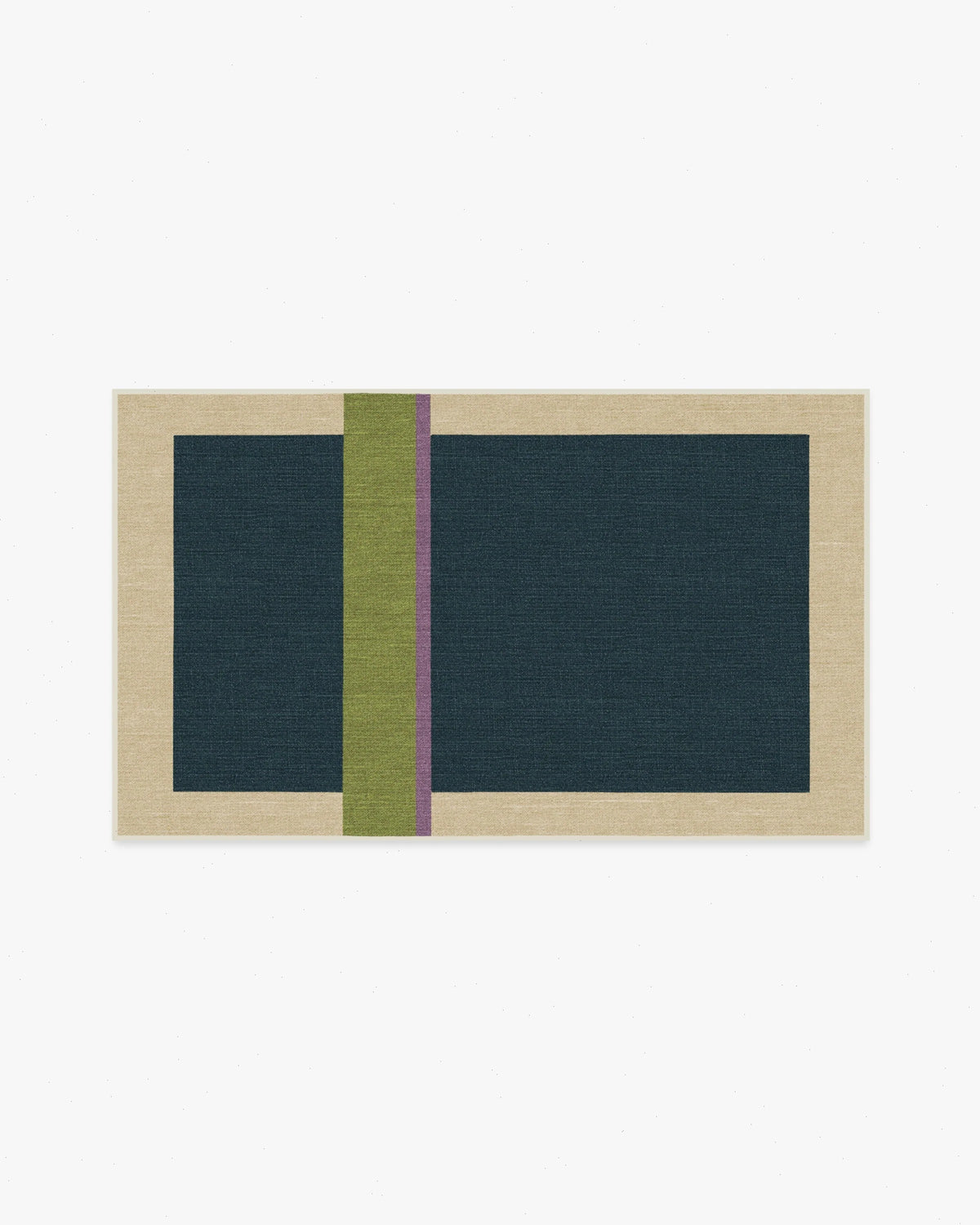 Breakout Teal & Chartreuse Rug by Architectural Digest
