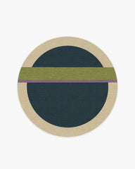 Breakout Teal & Chartreuse Rug by Architectural Digest