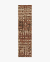 Brooklyn Copper Clay Rug by Architectural Digest