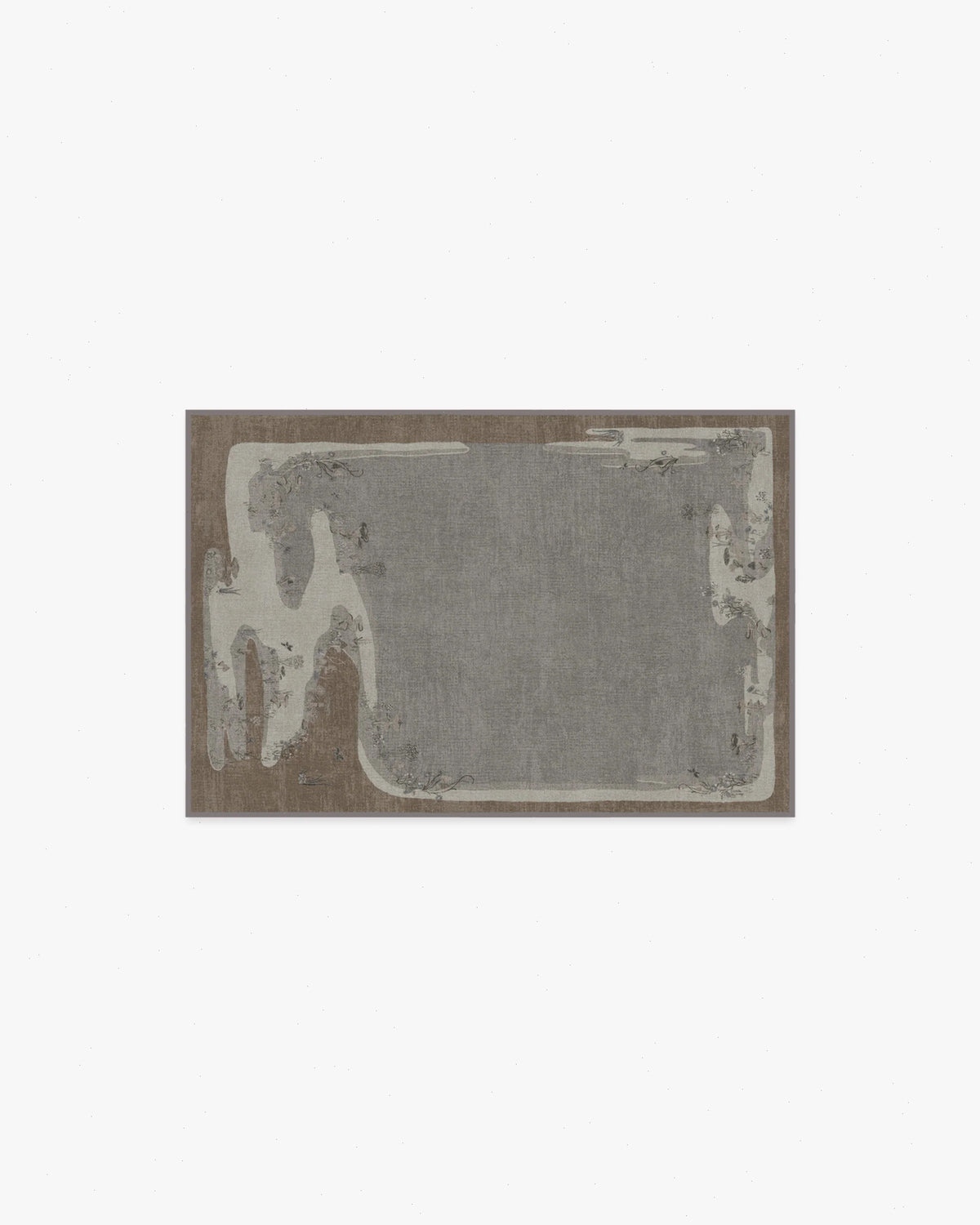 Mushroom Dream Grey Taupe Rug by Architectural Digest