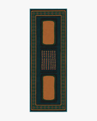 Nerissa Teal & Gold Rug by Architectural Digest