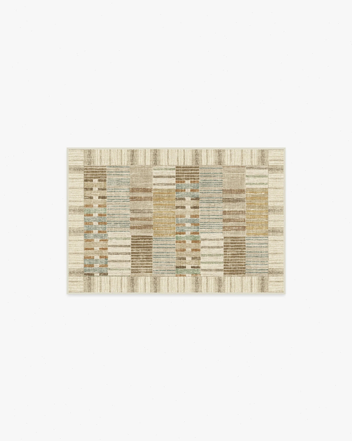 Selene Neutral Multicolor Rug by Architectural Digest