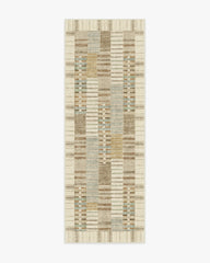Selene Neutral Multicolor Rug by Architectural Digest