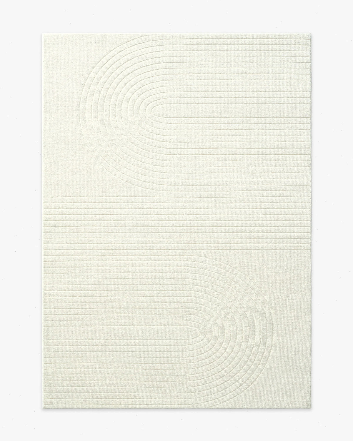 Arlo Soft White Plush Rug