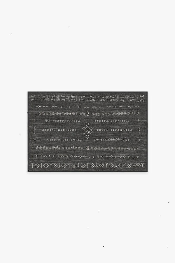 Astrid Soft Black Rug
