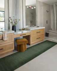 Aura Ombre Solid Sage Flatwoven Rug