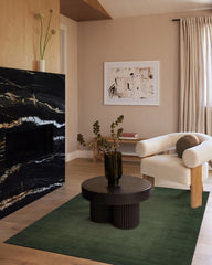 Aura Ombre Solid Sage Flatwoven Rug