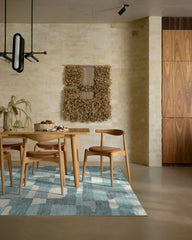 Boulder Blue Rug by The Local Project