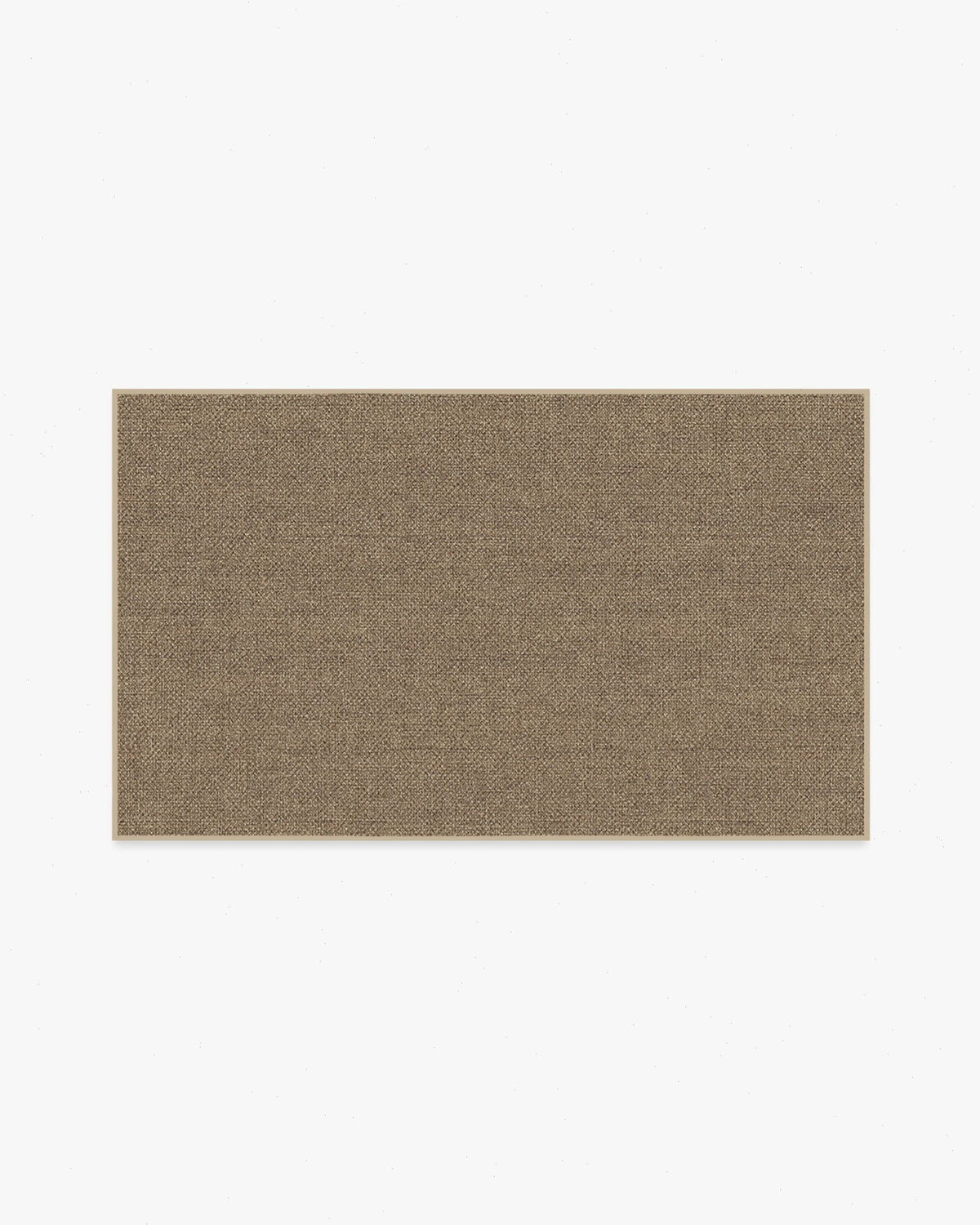Burlap Solid Sand Re-Jute Rug