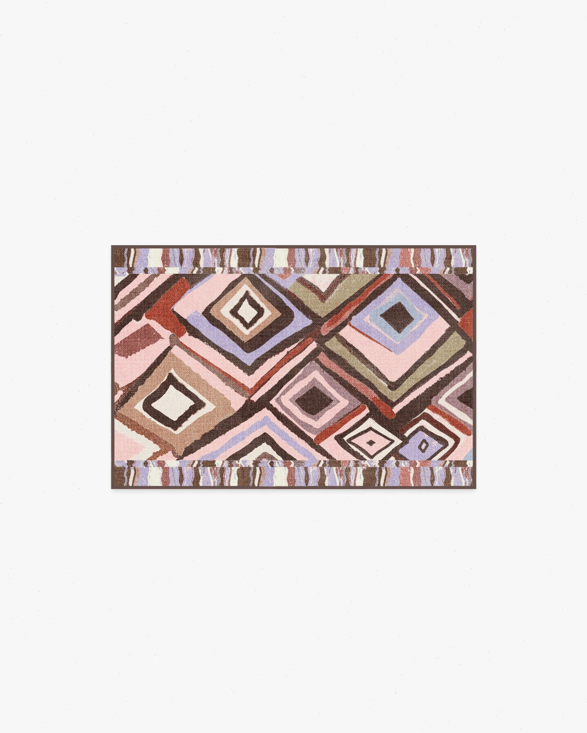 Caravan Diamond Rose Rug
