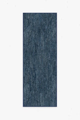 Chunky Solid Blue Outdoor Rug