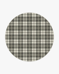 Dress Stewart Tartan Black & Ivory Rug