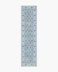 Ella Slate Blue Rug by Anthropologie