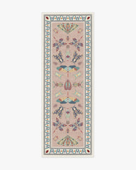 Flutterby Soft Rose Rug by Iris Apfel