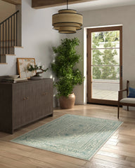 Gisele Neutral & Navy Rug