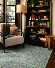 Gisele Neutral & Navy Rug