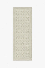 Palm Springs Ivory Stone Rug by Gray Malin