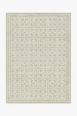 Palm Springs Ivory Stone Rug by Gray Malin