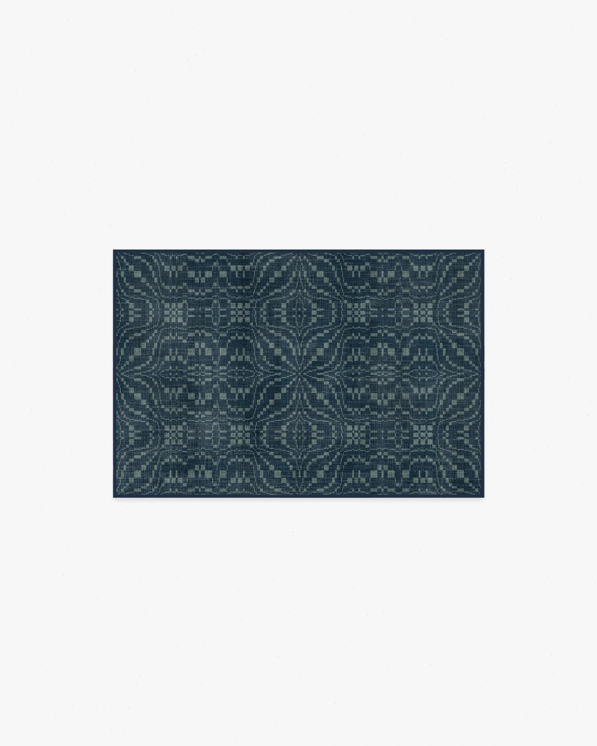 Hearthstone Navy Blue Rug