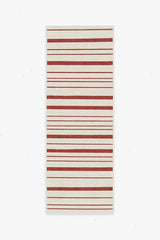 Hudson Stripe Red Rug