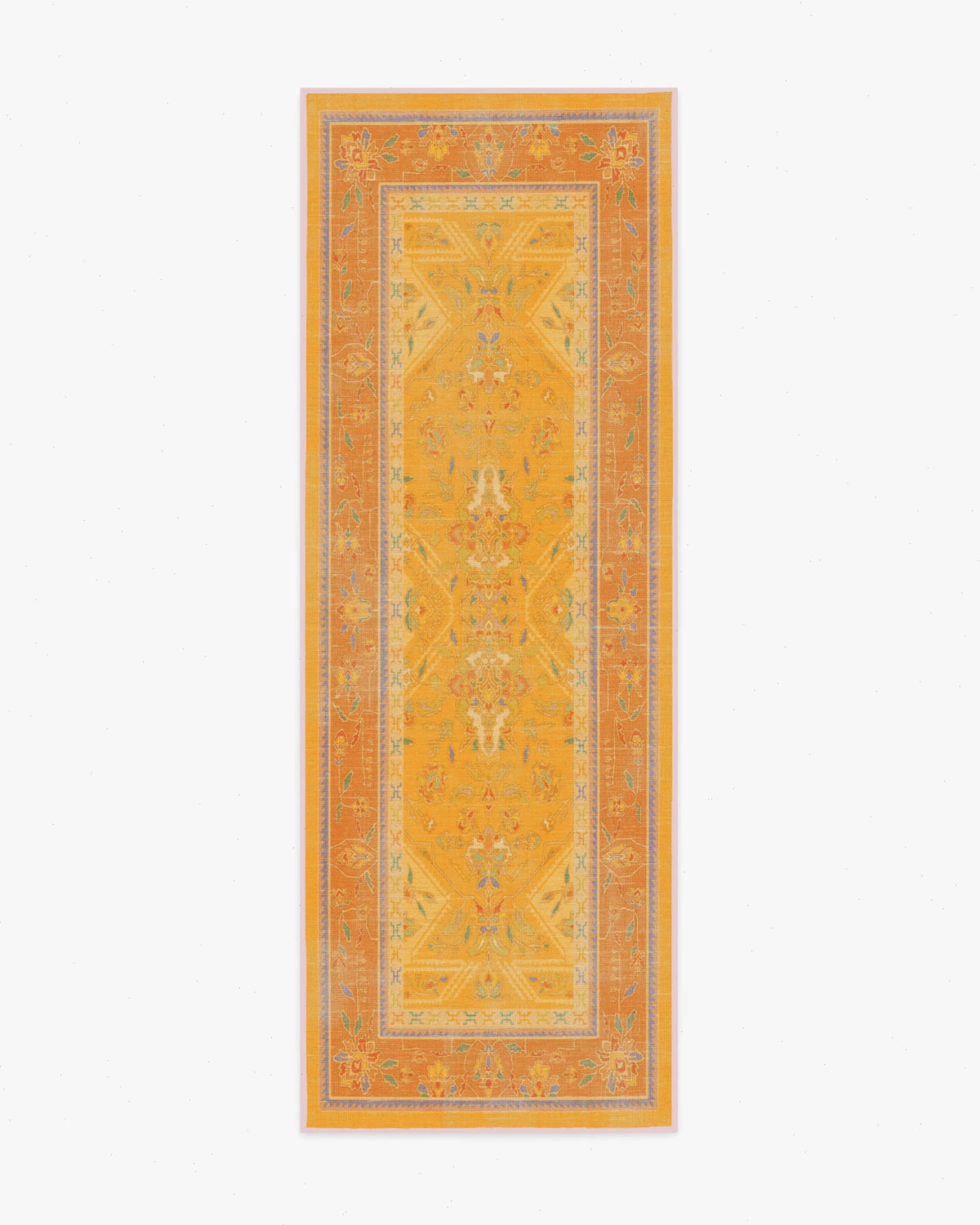 Colorful Loom Mango Rug by Iris Apfel