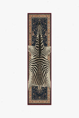 On Safari Sapphire Rug by Iris Apfel