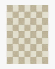 Jaque Checkered Stone Flatwoven Rug