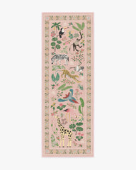 Jingle Jungle Soft Pink Rug by Iris Apfel