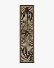 Gatsby Black & Gold Rug by Jonathan Adler