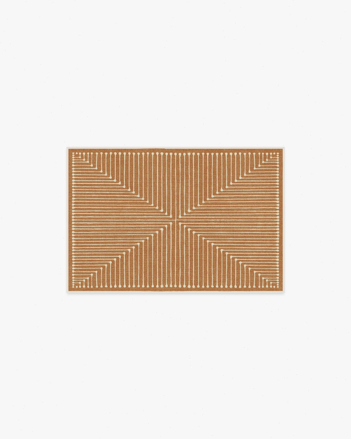Inkdrop Copper Rug by Jonathan Adler