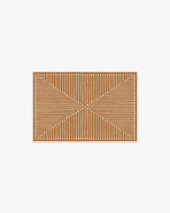 Inkdrop Copper Rug by Jonathan Adler