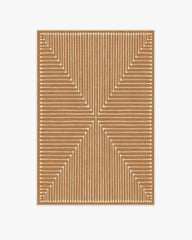 Inkdrop Copper Rug by Jonathan Adler