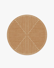 Inkdrop Copper Rug by Jonathan Adler