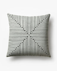 Inkdrop Ivory Woven Throw Pillow by Jonathan Adler