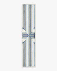 Inkdrop Slate Blue Rug by Jonathan Adler