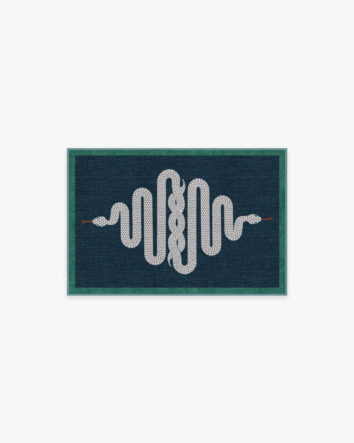 Venom Sapphire Rug by Jonathan Adler