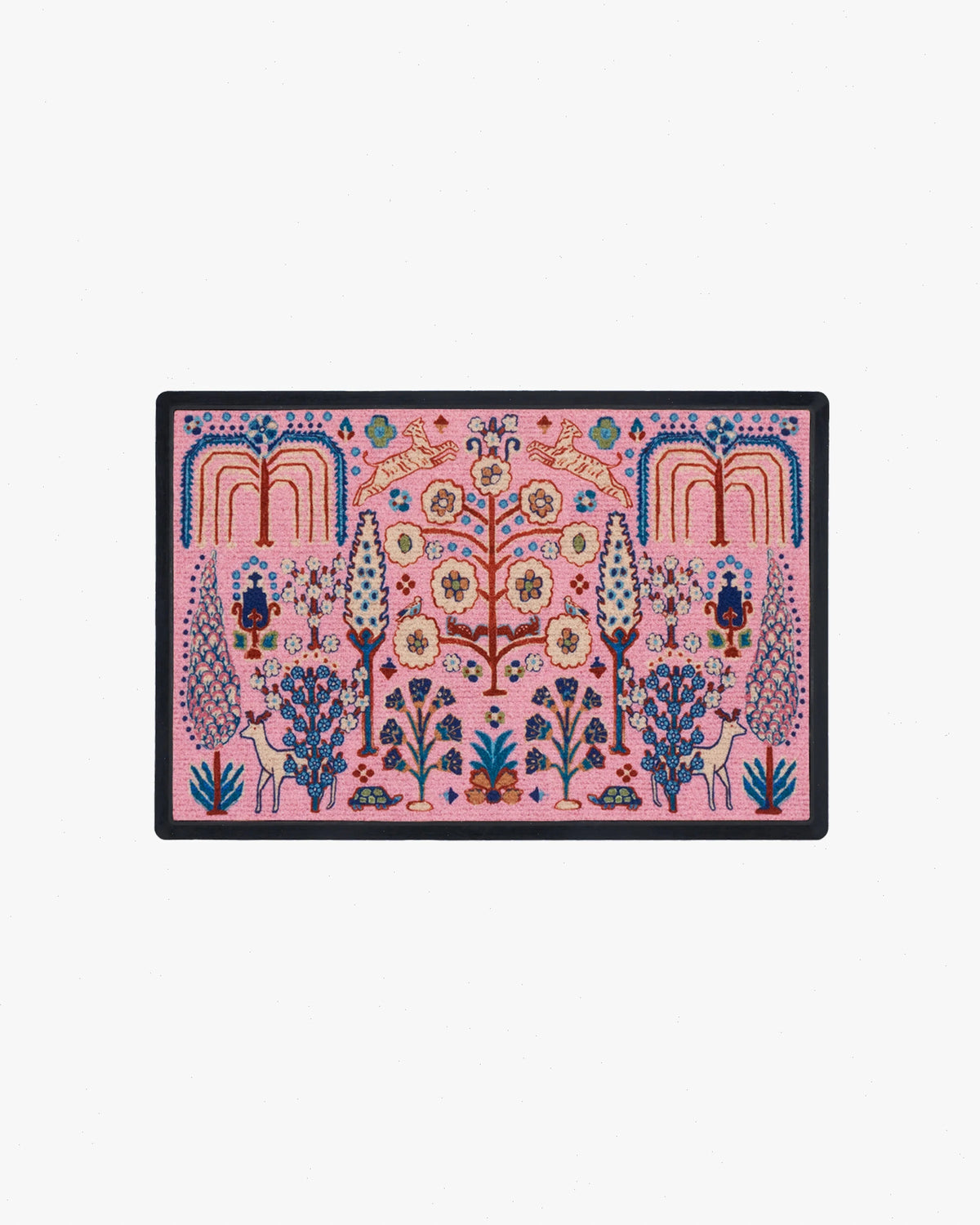 Julietta Pink Doormat by Anthropologie