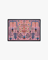 Julietta Pink Doormat by Anthropologie
