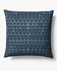 Miya Lapis Woven Throw Pillow by Justina Blakeney