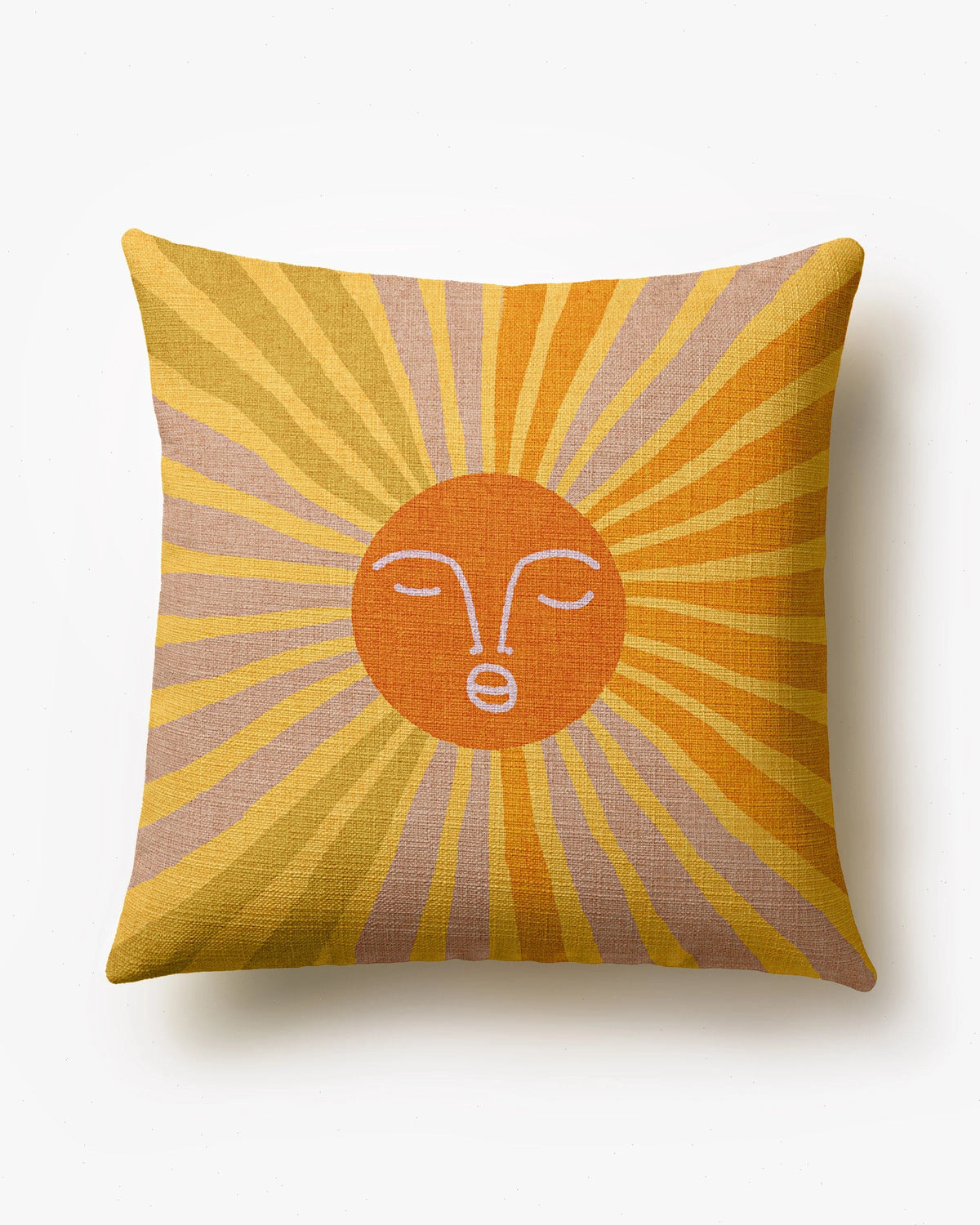 Solis Dawn Woven Throw Pillow by Justina Blakeney