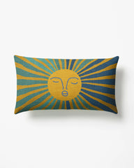 Solis Dusk Woven Throw Pillow by Justina Blakeney