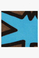 Barking Dog Bright Blue Doormat by Keith Haring