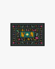 Lion’s Cub Charcoal Multicolor Rug by RIXO