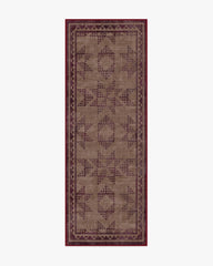 Louisa Brown & Burgundy Rug