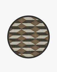 Oak Black & Camel Rug by Martyn Lawrence Bullard