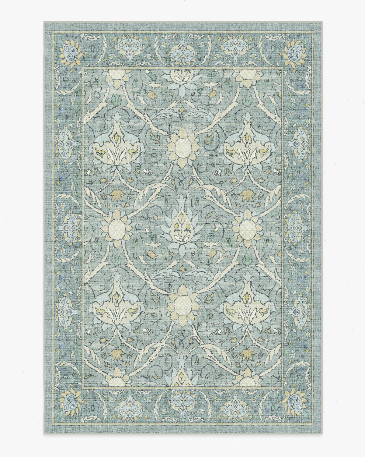 Montreal Dusty Blue Rug by Morris & Co.