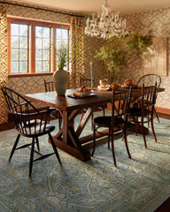 Montreal Dusty Blue Rug by Morris & Co.