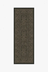 Bluebell Soft Black Rug by Morris & Co.